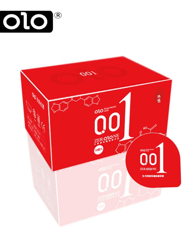 Kondom OLO 001 dengan Asam Hialuronat – Edisi Dewi (Goddess Edition) / OLO 001玻尿酸安全套女神款