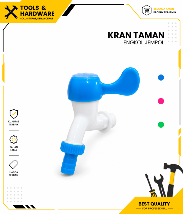 Kran Taman Engkol Jempol Drat 1/2 Inch HPP