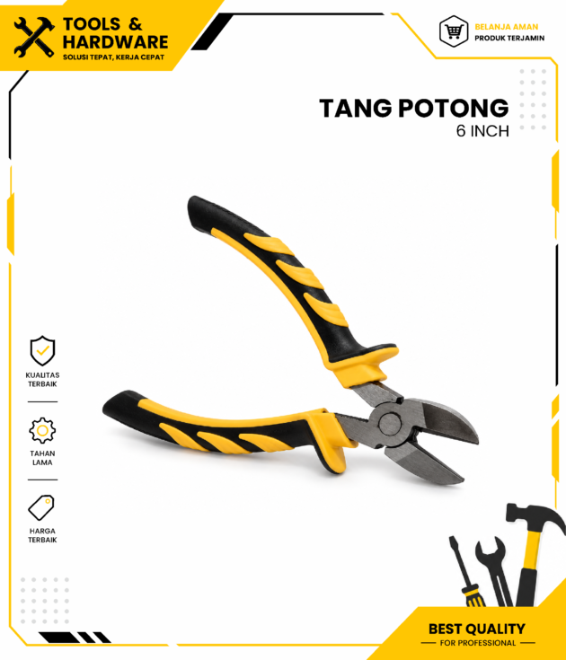 Tang Potong Diagonal Cutting Pliers 6 Inch HPP